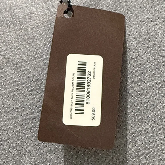 NEW NWT VOORMI Colorado Gray Women's Tank Top Wool M Ultralight - Picture 5 of 6